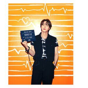 8x10 BTS Photo JIN Printed Photograph
